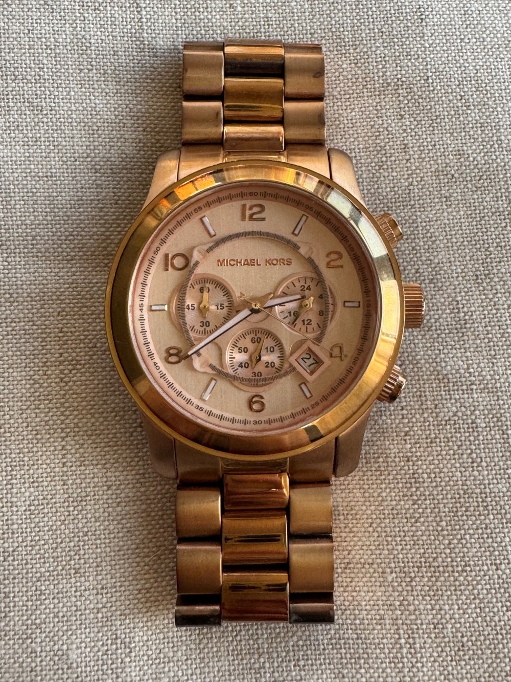 Michael Kors Rose Gold Watch